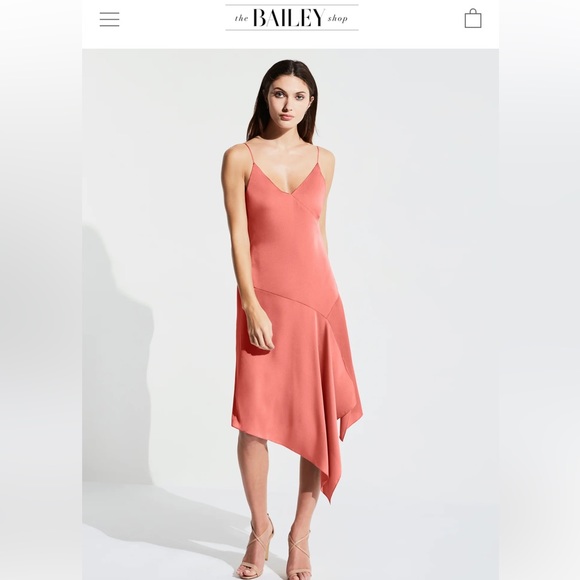 NWOT Bailey 44 Asymmetrical Dress in Starfish - Picture 1 of 6